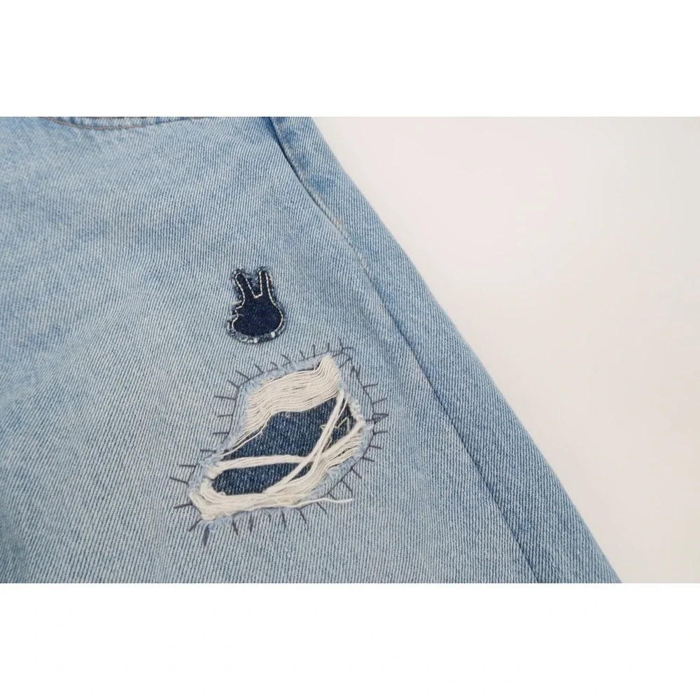 LEVI'S Premium Big E Lot‎ 551 Z Distressed Straight Fit Denim Jeans Mens 30x30
